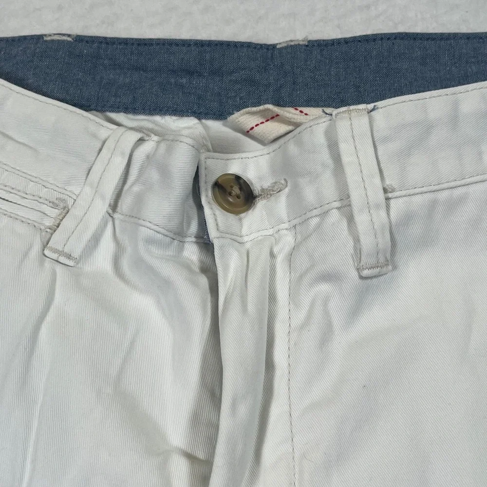 Polo Ralph Lauren Shorts Mens 30 White Relaxed‎ Fit Chino Twill Preppy Golf